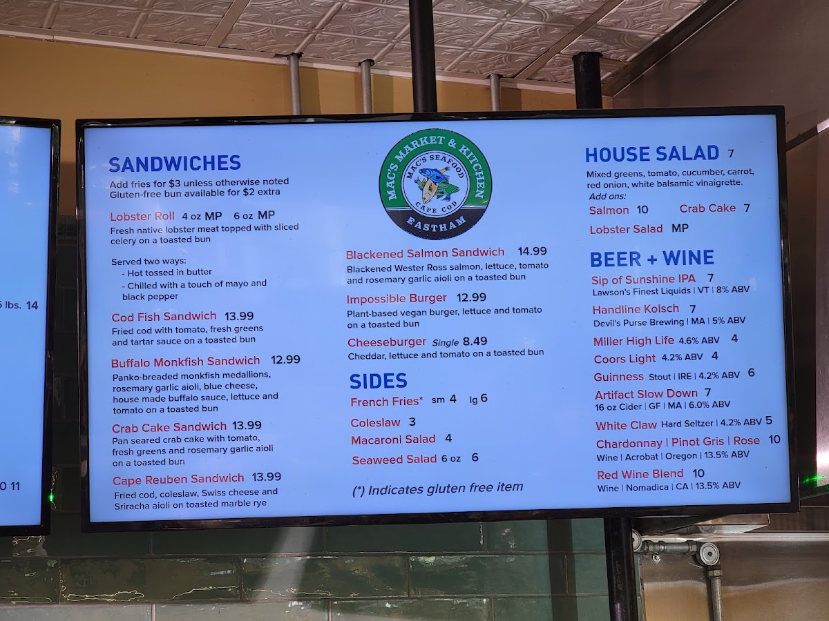 Menu Mac's Market & Kitchen-10