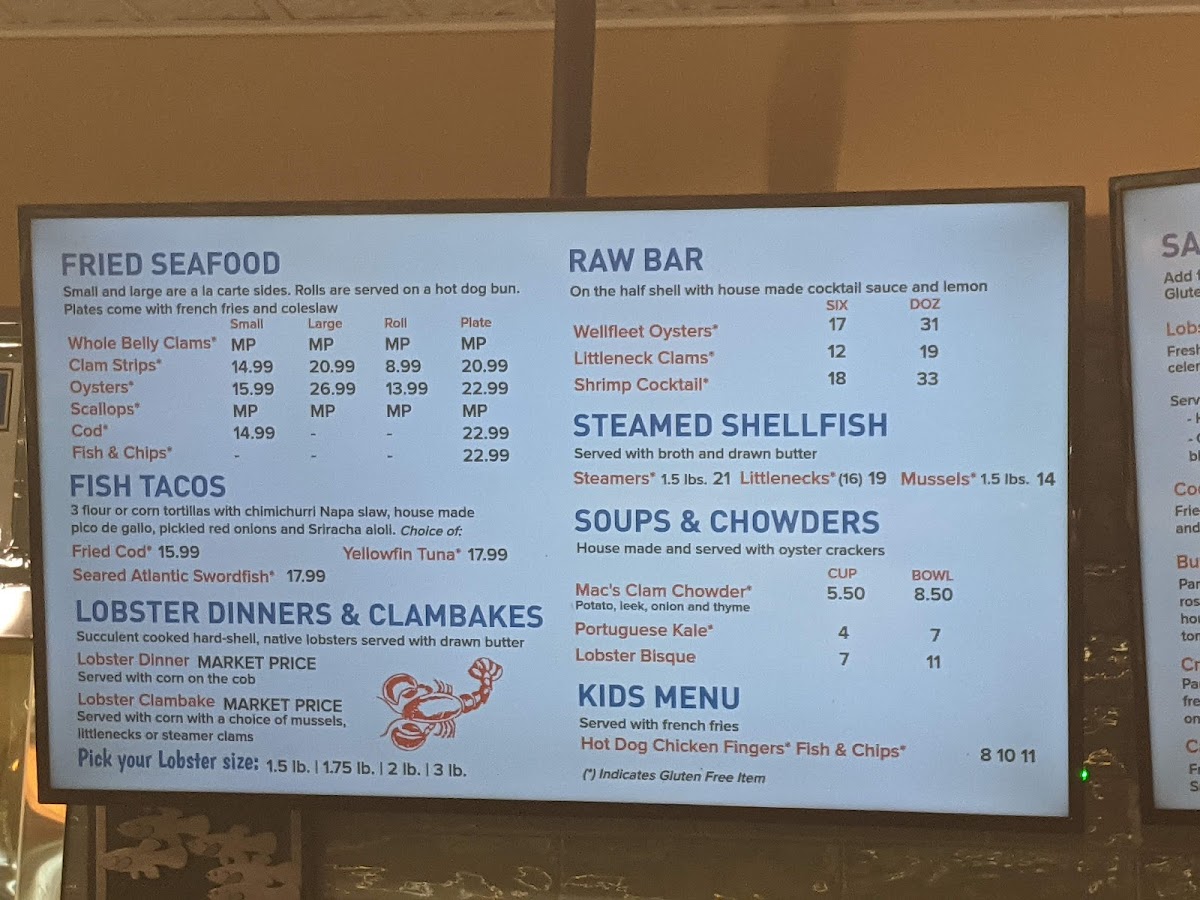 Menu Mac's Market & Kitchen-7